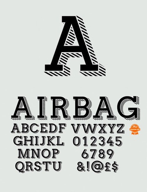 free-fonts-2014-airbag