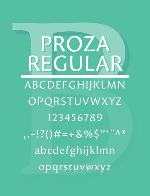 free-fonts-2014-proza