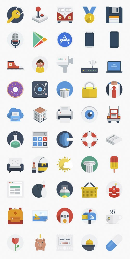 商用利用可能！無料のフリーベクターアイコン2万個以上集めました（PSD含む） | co-jin