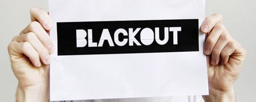 Blackout-font