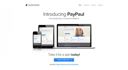 launchpad-free-website-template