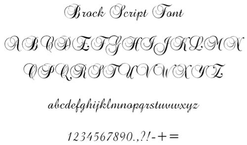 Brock-Script