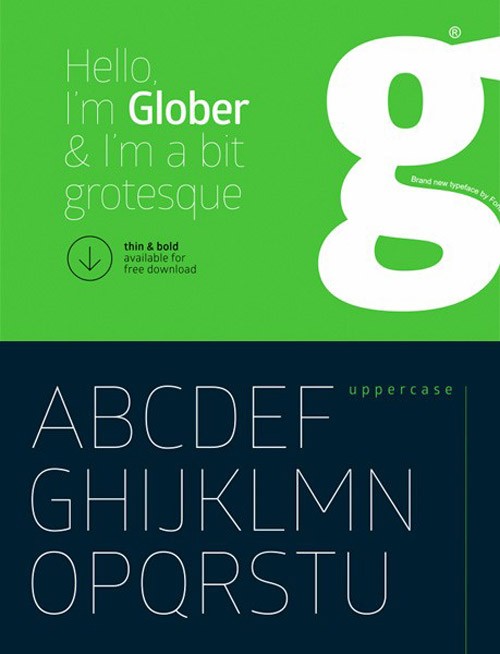 free-fonts-2014-glober