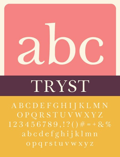 free-fonts-2014-tryst