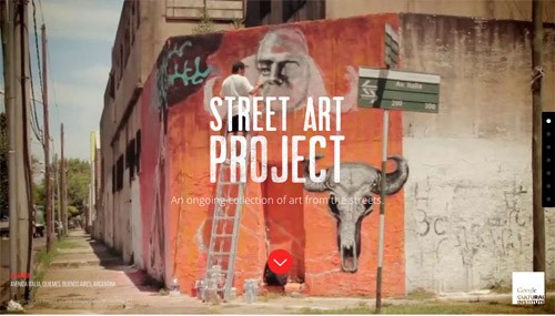 部屋にいながら世界中のストリートアートを楽しめる！Googleの「Street Art Project」始動