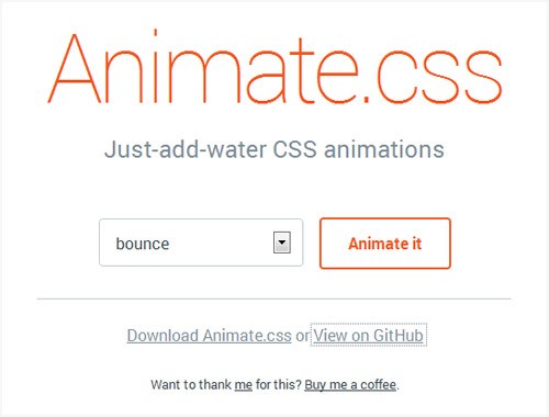 CSSアニメーションを使ったエフェクトライブラー9