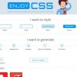 CSSの手入力が不要になる便利なCSSジェネレーター「ENJOY CSS」
