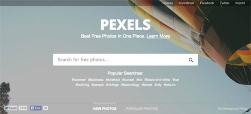 商用利用可能なハイクオリティ写真のまとめサイト「Pexels」