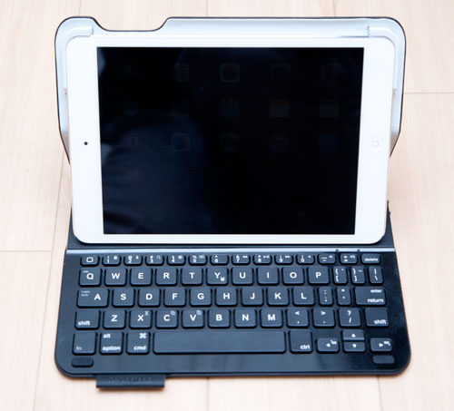 iPad mini用キーボードケースカバーにLogicoolウルトラスリム・キーボード・フォリオを買いました