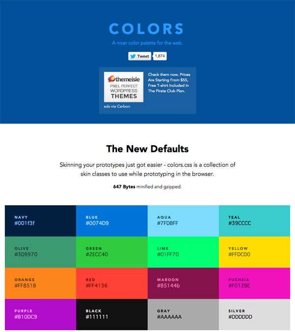 アクセシビリティを考慮したWEBカラーと配色例90がすぐにわかる「Colors」