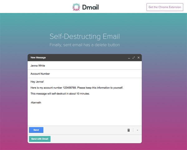 Gmailの送信メールを一定期間で自己消滅させる機能拡張「Dmail」