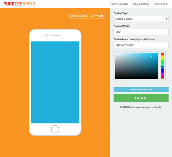iPhoneもMacも簡単OK！CSSだけであなただけのAppleデバイスを描ける無料ジェネレーター「Pure CSS Apple Device Generator」