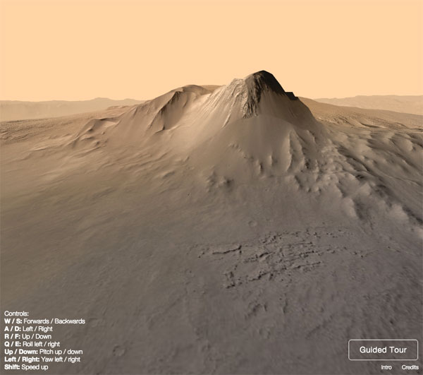 息抜きに火星ツアーに出かけよう！火星をバーチャル・ツアーできるDiscovering Gale Crater