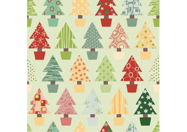 abstract_christmas_tree_seamless_background_vector_267382