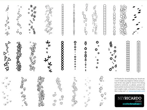 全部無料 Illustratorの無料ブラシセット34 総数800ブラシ以上 Co Jin