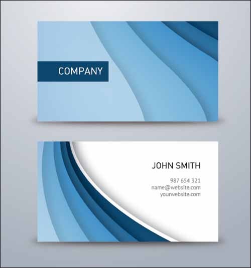 corporate-blue-business-card