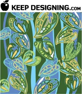jungle-plant-wallpaper-pattern-vector-keepdesigning-com-example