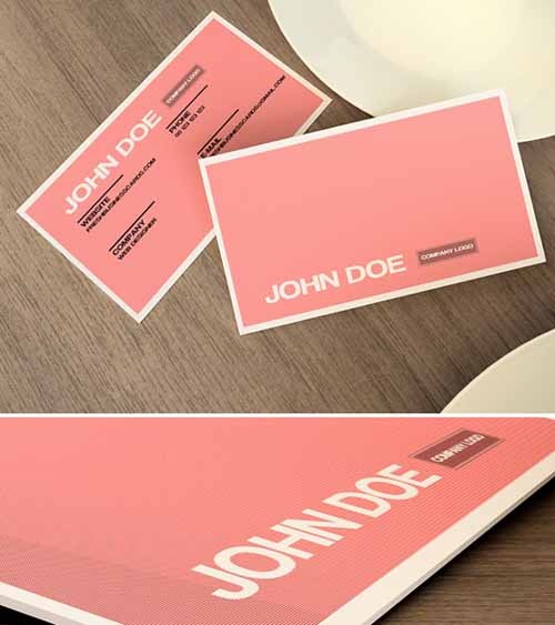 pink-business-card